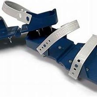 SureSpike Spiked Shoe; 1" spikes angled for stability, rubber straps
