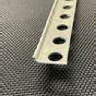 Metal cove, 1/8" X 1/2" zinc strip, 18 gauge; 170 pieces/box